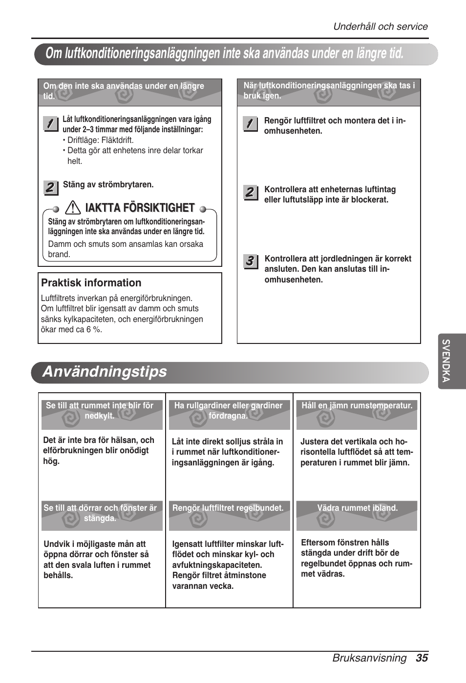 Iaktta försiktighet | LG MT11AH User Manual | Page 575 / 685