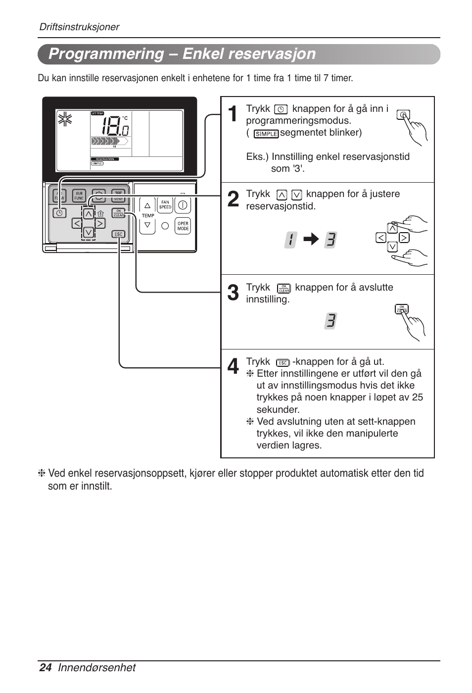 Programmering – enkel reservasjon | LG MT11AH User Manual | Page 600 / 685