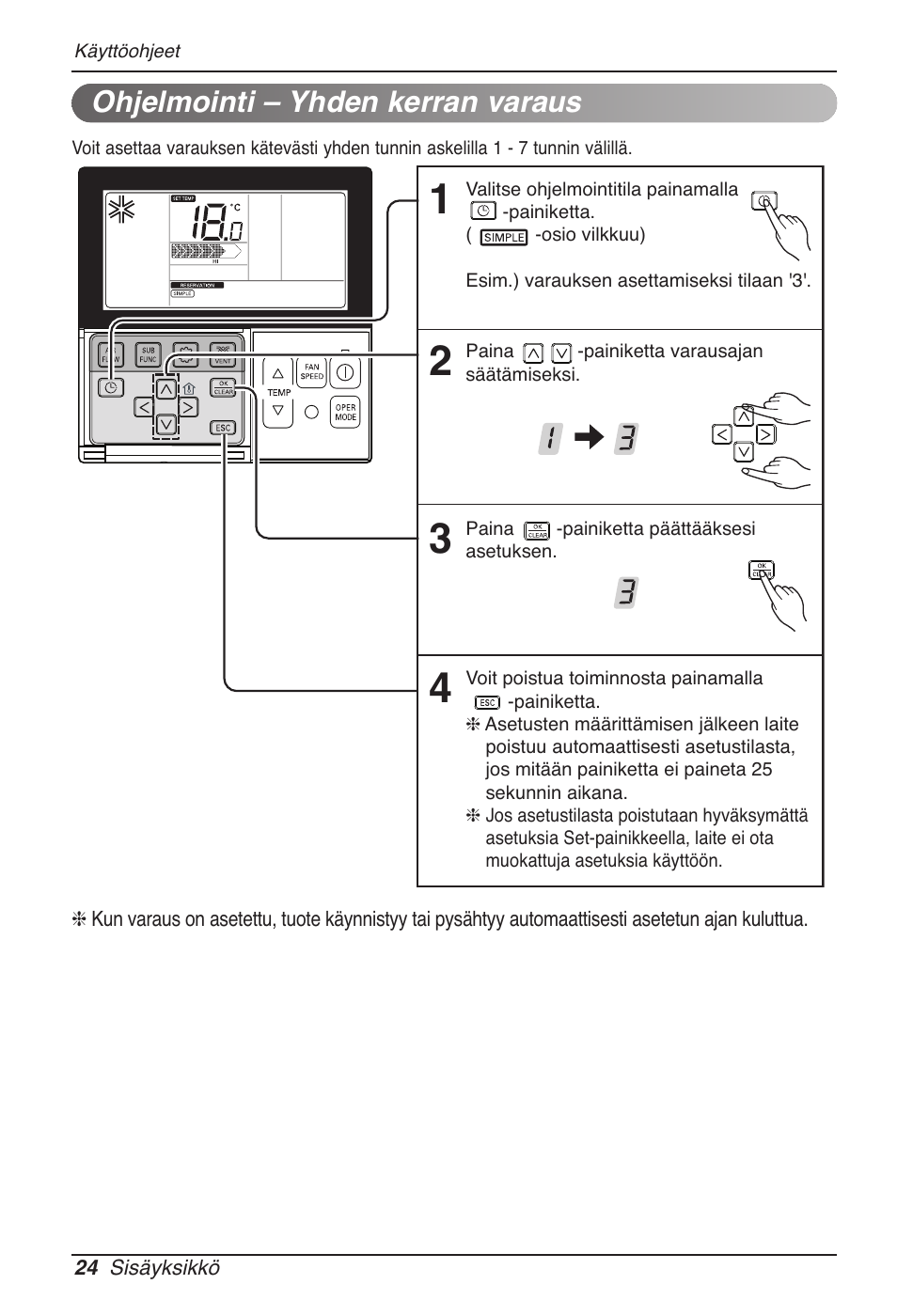 Ohjelmointi – yhden kerran varaus | LG MT11AH User Manual | Page 636 / 685