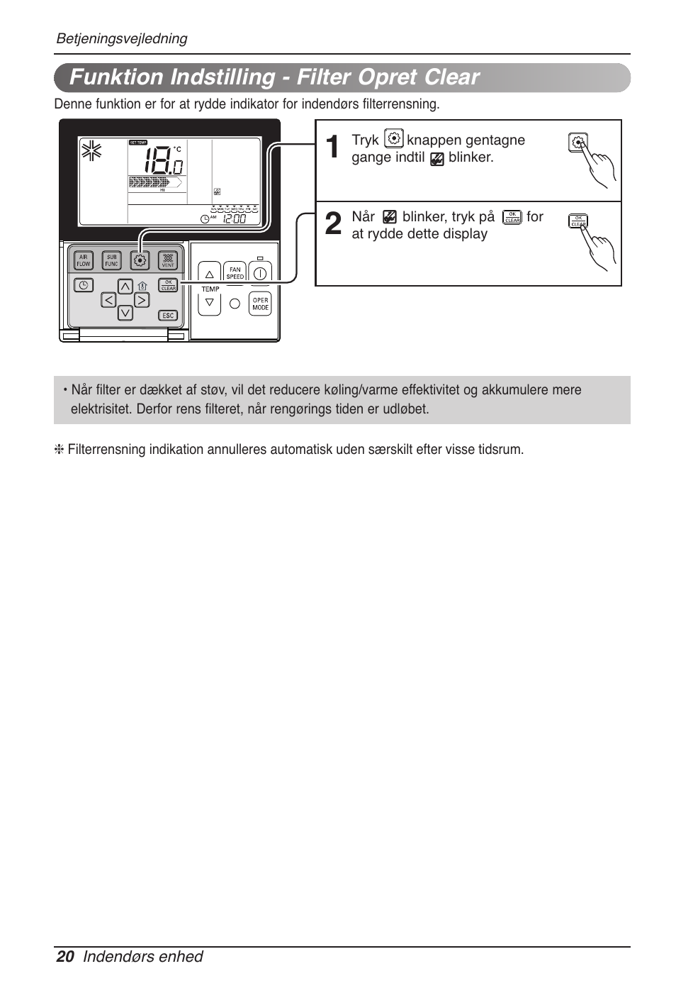 Funktion indstilling - filter opret clear | LG MT11AH User Manual | Page 668 / 685