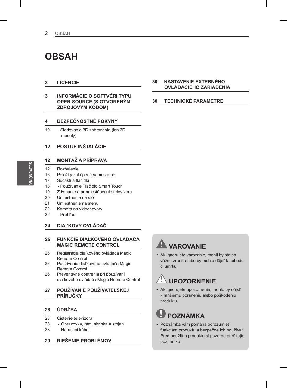 LG 55EA970V User Manual | Page 178 / 544