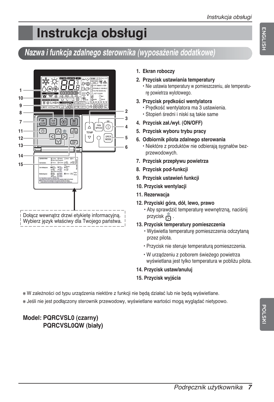 Instrukcja obsługi | LG ARNU09GSFE2 User Manual | Page 119 / 239