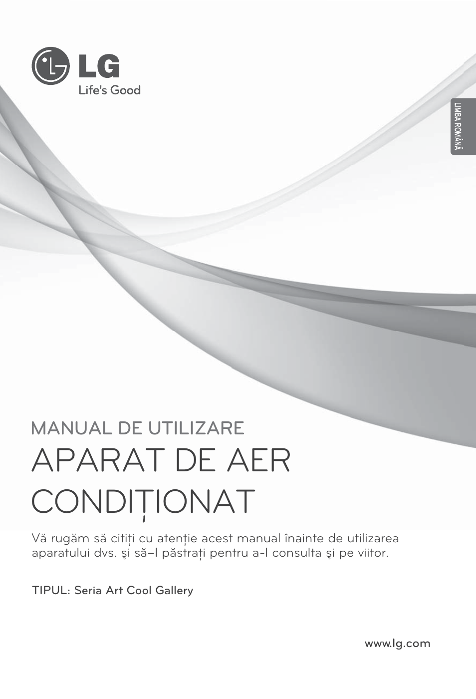 Aparat de aer condiţionat, Manual de utilizare | LG ARNU09GSFE2 User Manual | Page 155 / 239