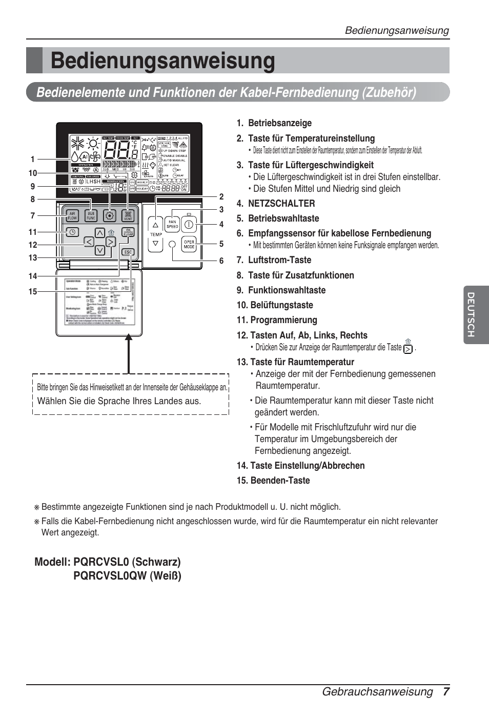 Bedienungsanweisung | LG ARNU09GSFE2 User Manual | Page 63 / 239