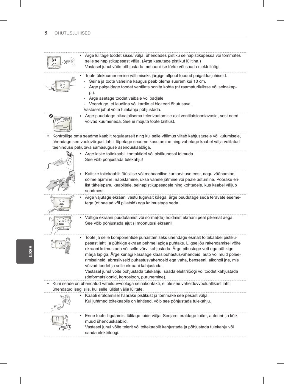 LG 42LS3400 User Manual | Page 170 / 397