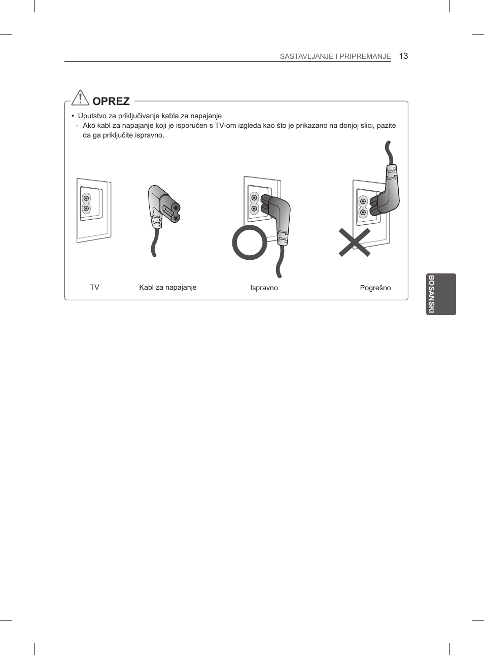 Oprez | LG 42LS3400 User Manual | Page 329 / 397