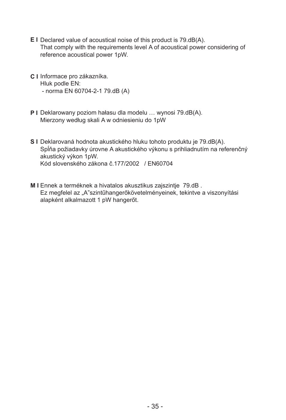 LG VB2716NRTQ User Manual | Page 36 / 37