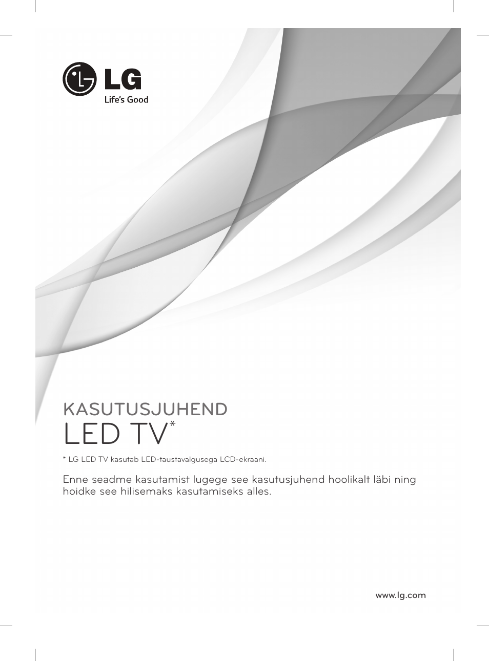 Mfl67728102_est_131017, Led tv, Kasutusjuhend | LG 65LA970V User Manual | Page 280 / 559
