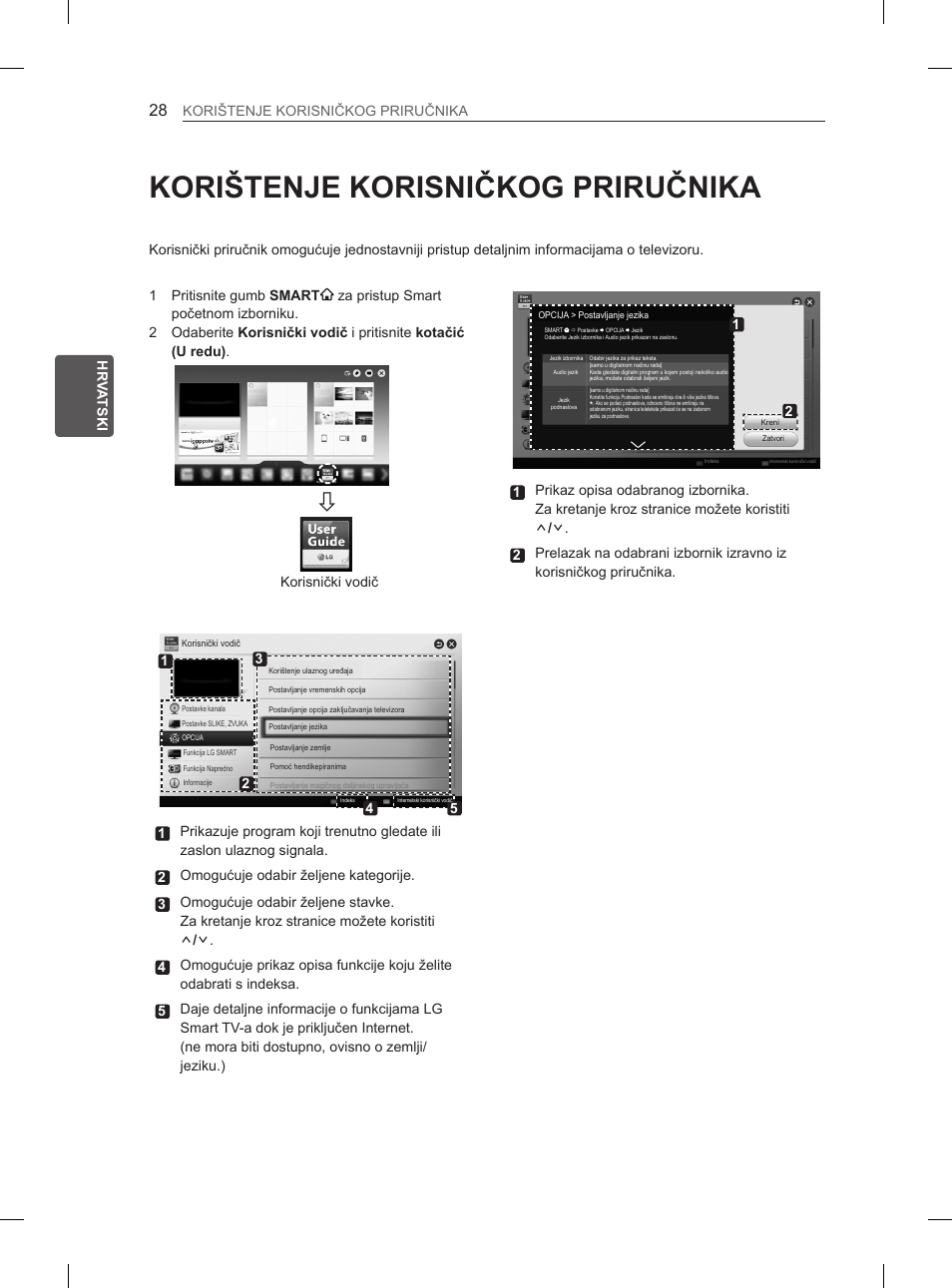Korištenje korisničkog priručnika, 28 korištenje korisničkog, Priručnika | LG 65LA970V User Manual | Page 427 / 559