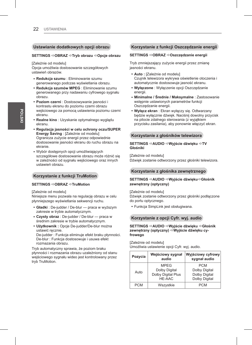 LG 47LB561V User Manual | Page 102 / 480