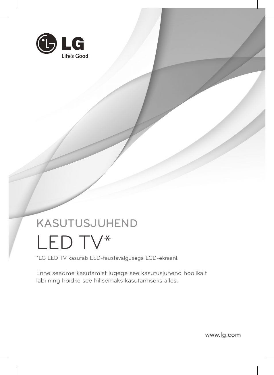 08_est, Led tv, Kasutusjuhend | LG 47LB561V User Manual | Page 221 / 480