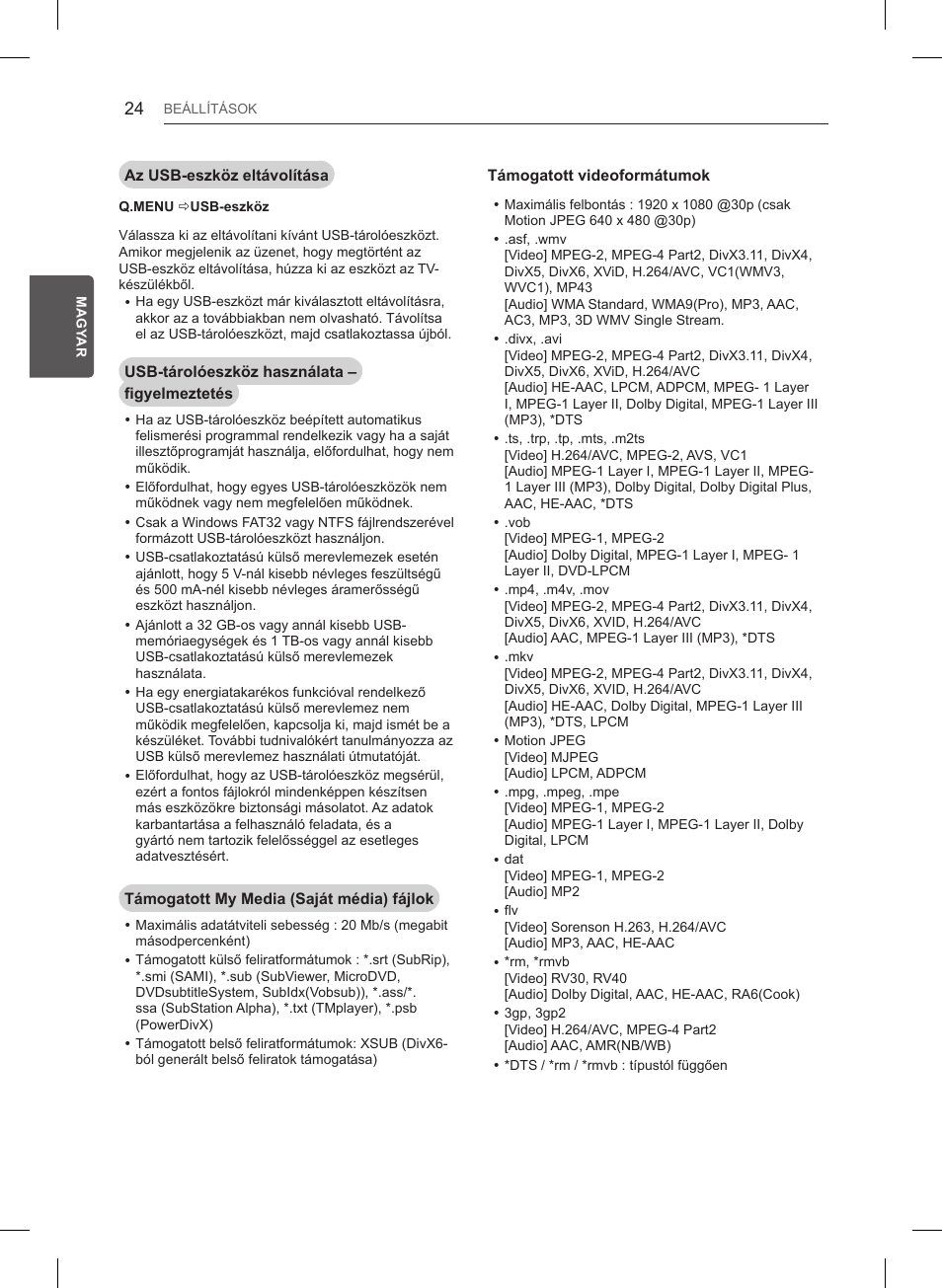 LG 47LB561V User Manual | Page 76 / 480