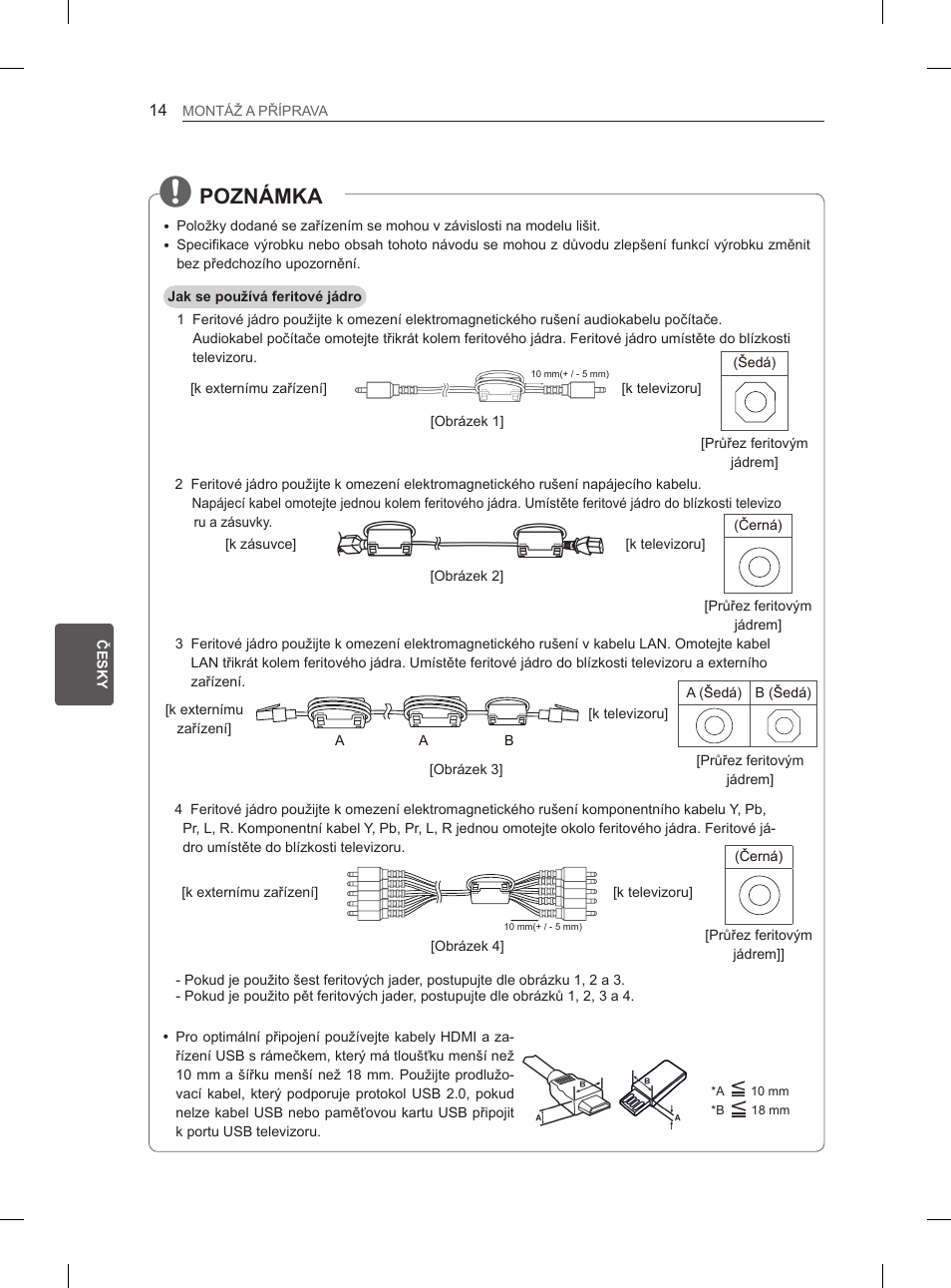 Poznámka | LG 50PM680S User Manual | Page 151 / 243