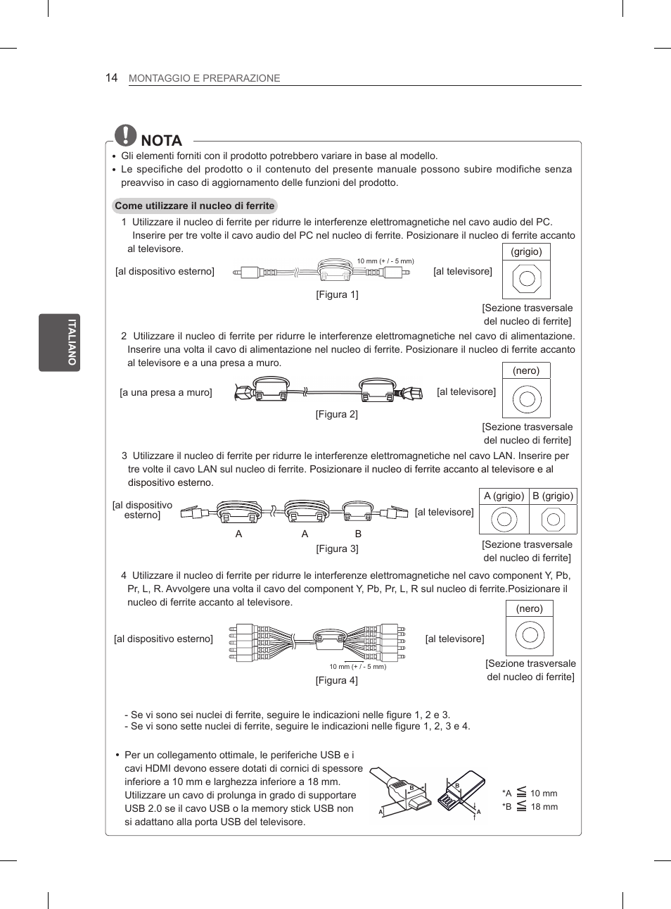 Nota | LG 50PM680S User Manual | Page 99 / 243