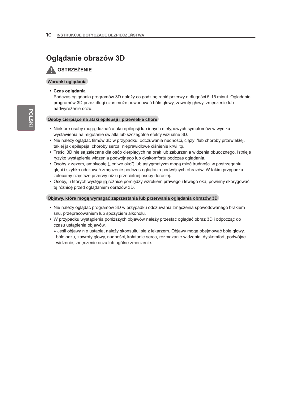 Oglądanie obrazów 3d | LG 47LM960V User Manual | Page 74 / 488