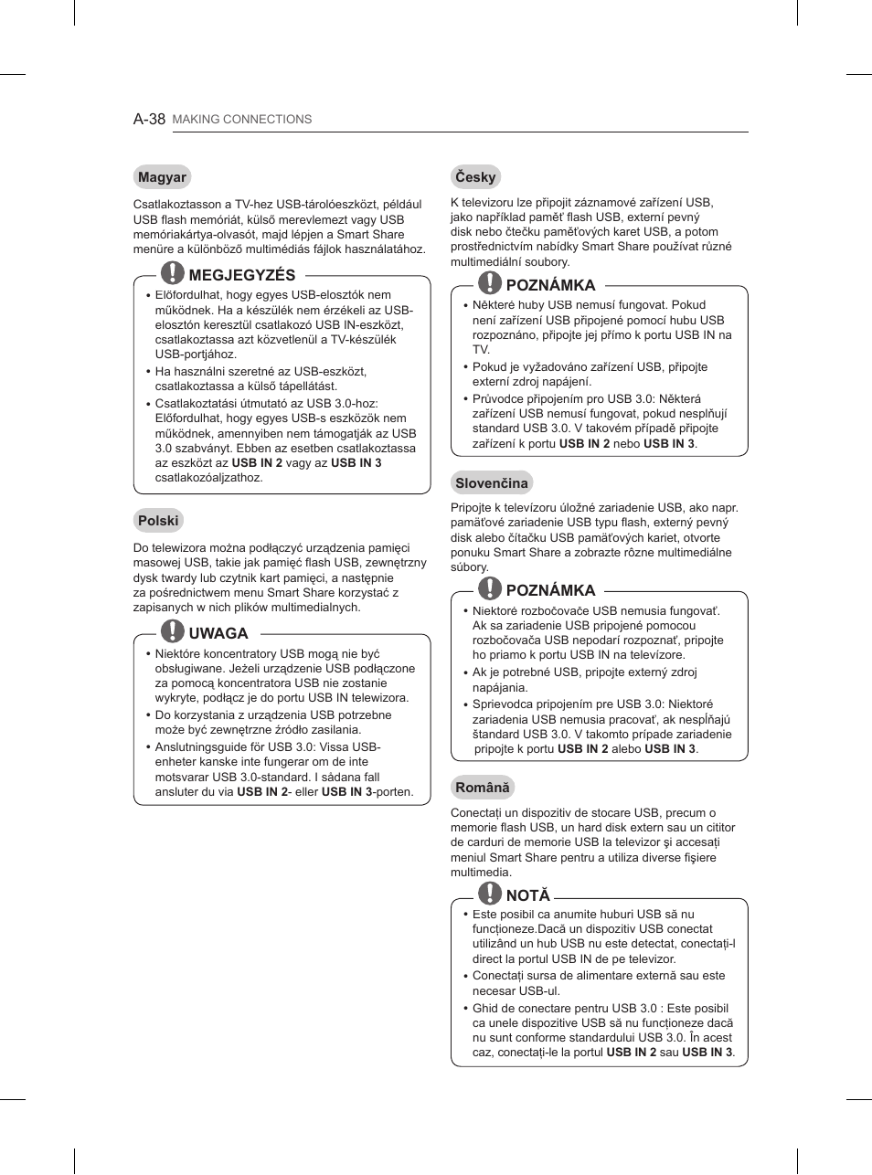 LG 84UB980V User Manual | Page 38 / 332