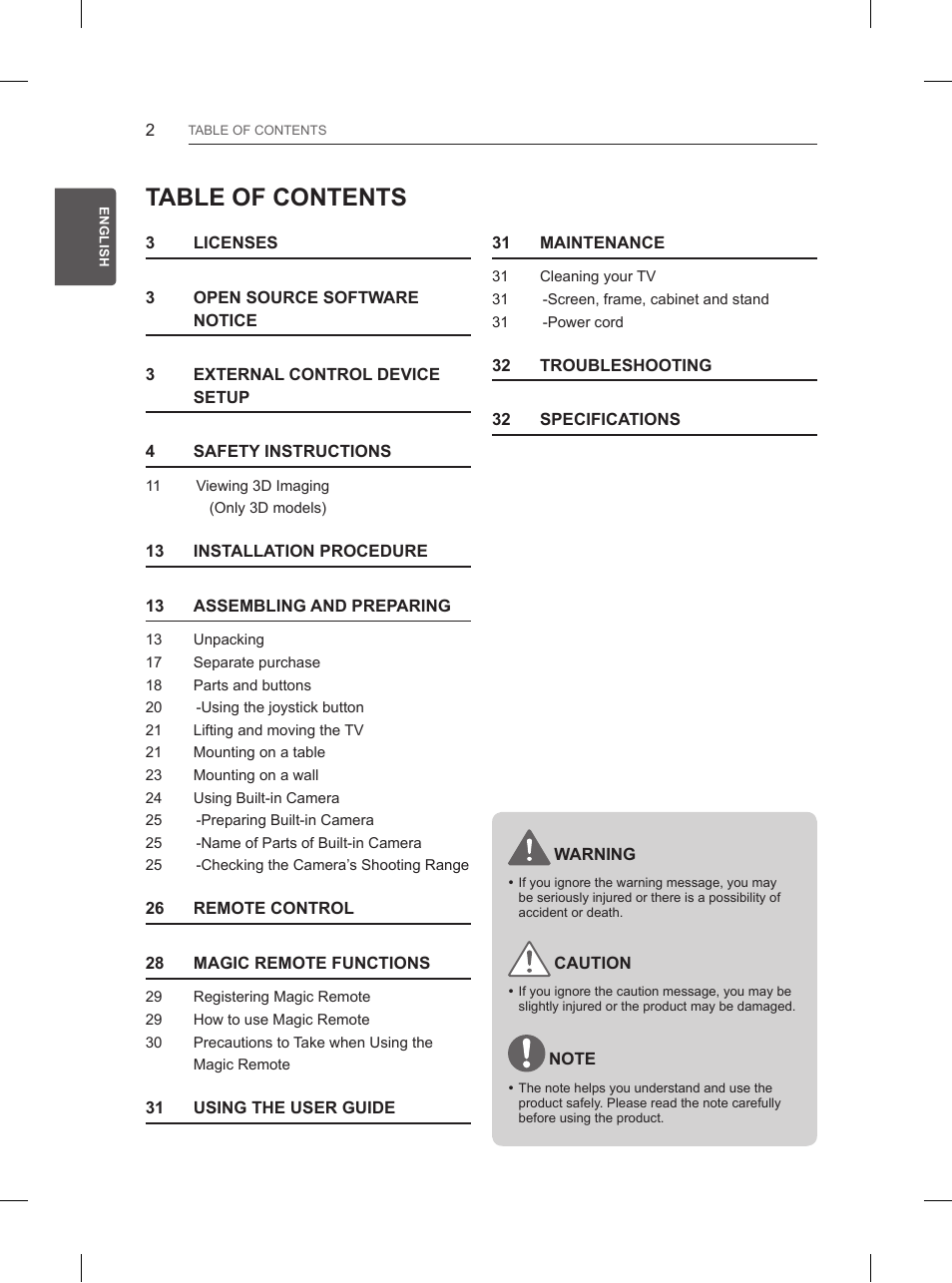 LG 84UB980V User Manual | Page 58 / 332