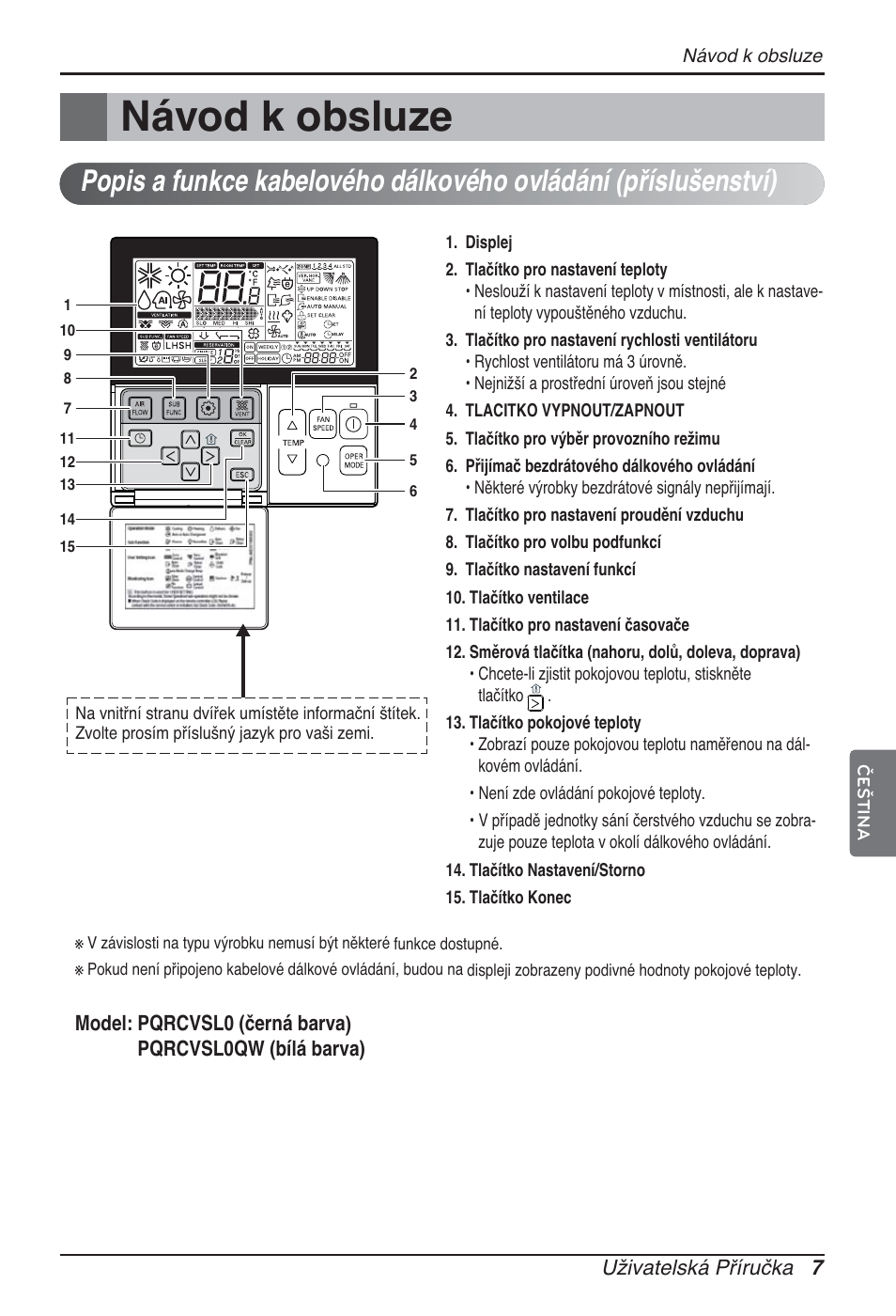 Návod k obsluze | LG ARNU48GTMC2 User Manual | Page 79 / 229