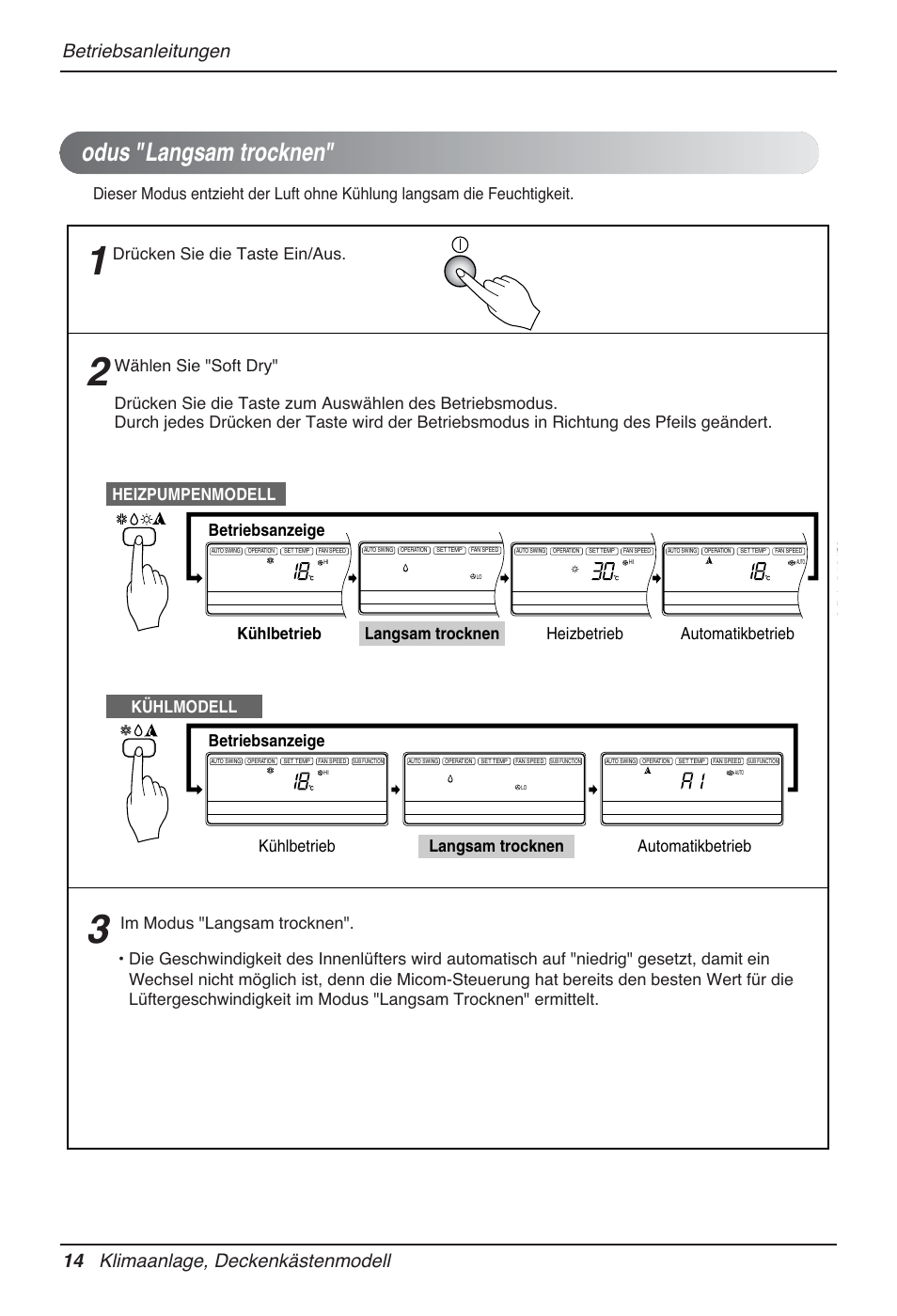 Odus "langsam trocknen | LG MT12AH User Manual | Page 130 / 480