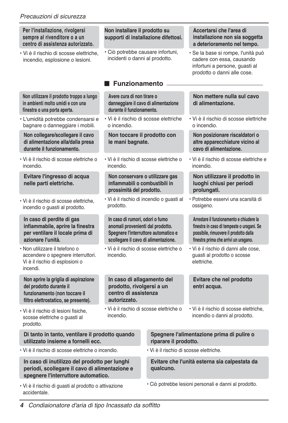 N funzionamento | LG MT12AH User Manual | Page 32 / 480