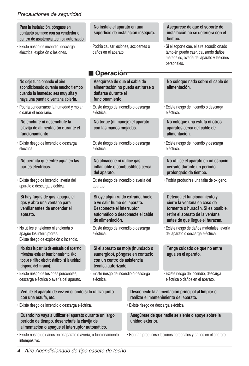 N operación | LG MT12AH User Manual | Page 60 / 480