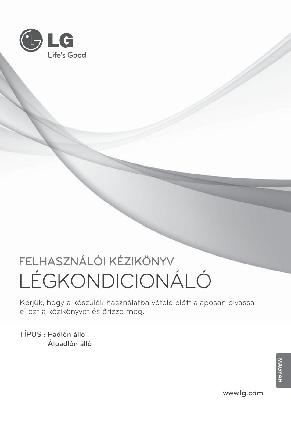 Légkondicionáló, Felhasználói kézikönyv | LG ARNU12GCEA2 User Manual | Page 109 / 205