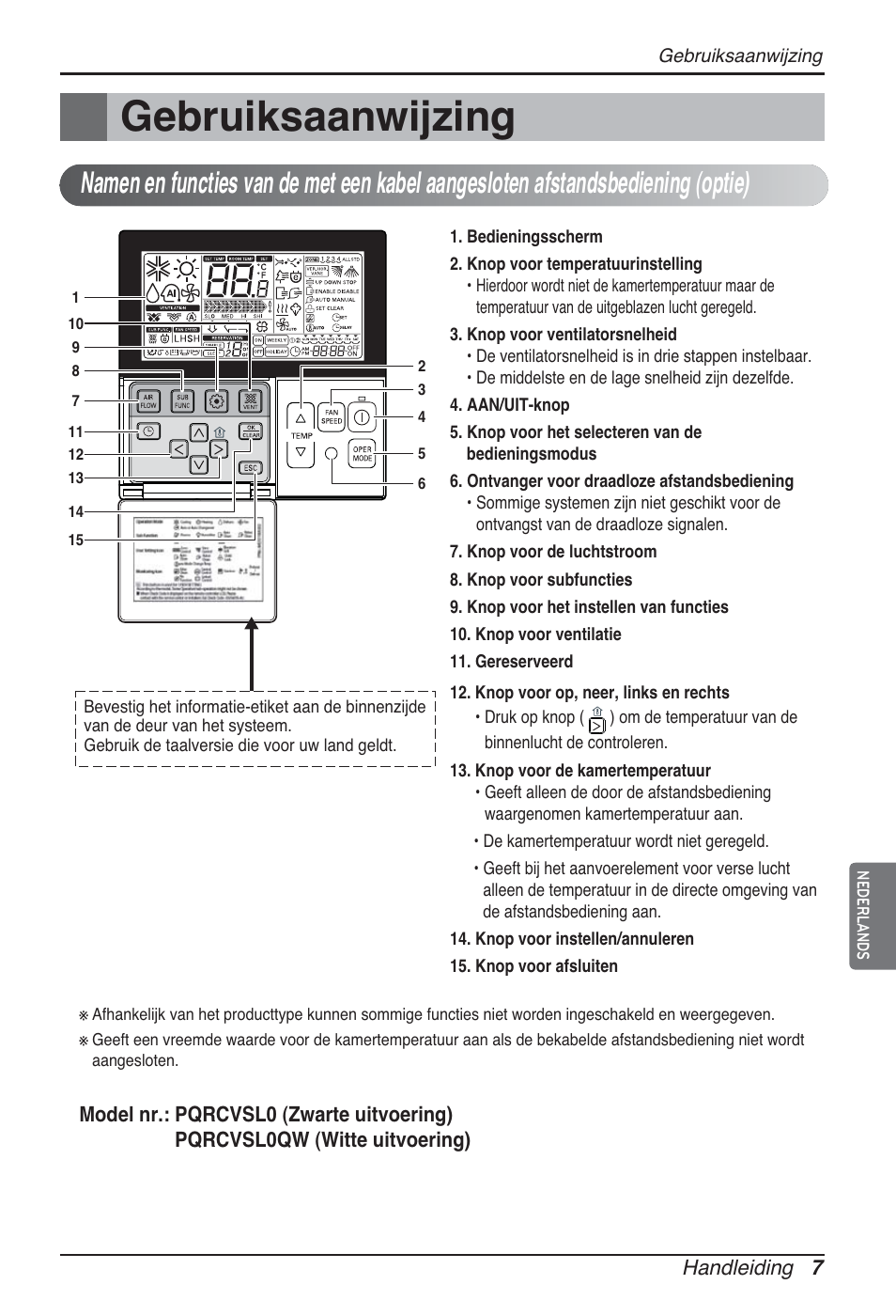 Gebruiksaanwijzing | LG ARNU12GCEA2 User Manual | Page 91 / 205