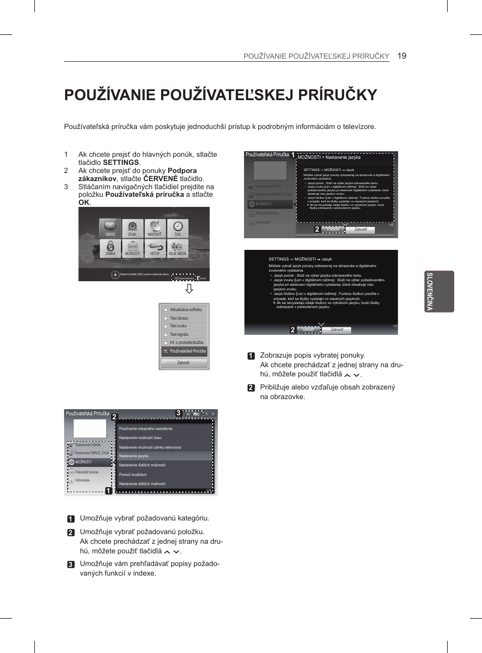 Používanie používateľskej príručky, Sk slovenčina používanie používateľskej príručky | LG 50PN6500 User Manual | Page 106 / 371