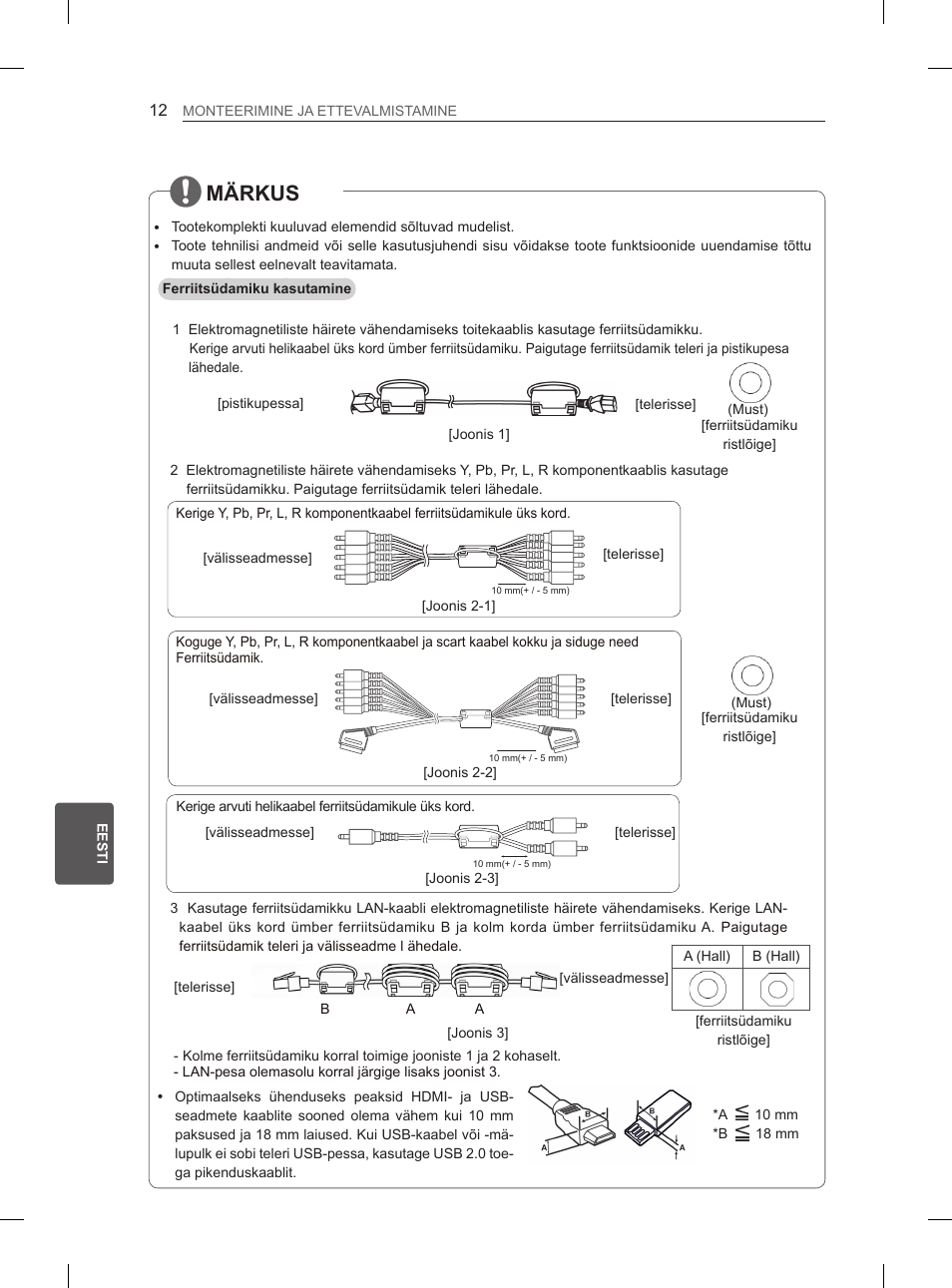 Märkus | LG 50PN6500 User Manual | Page 159 / 371