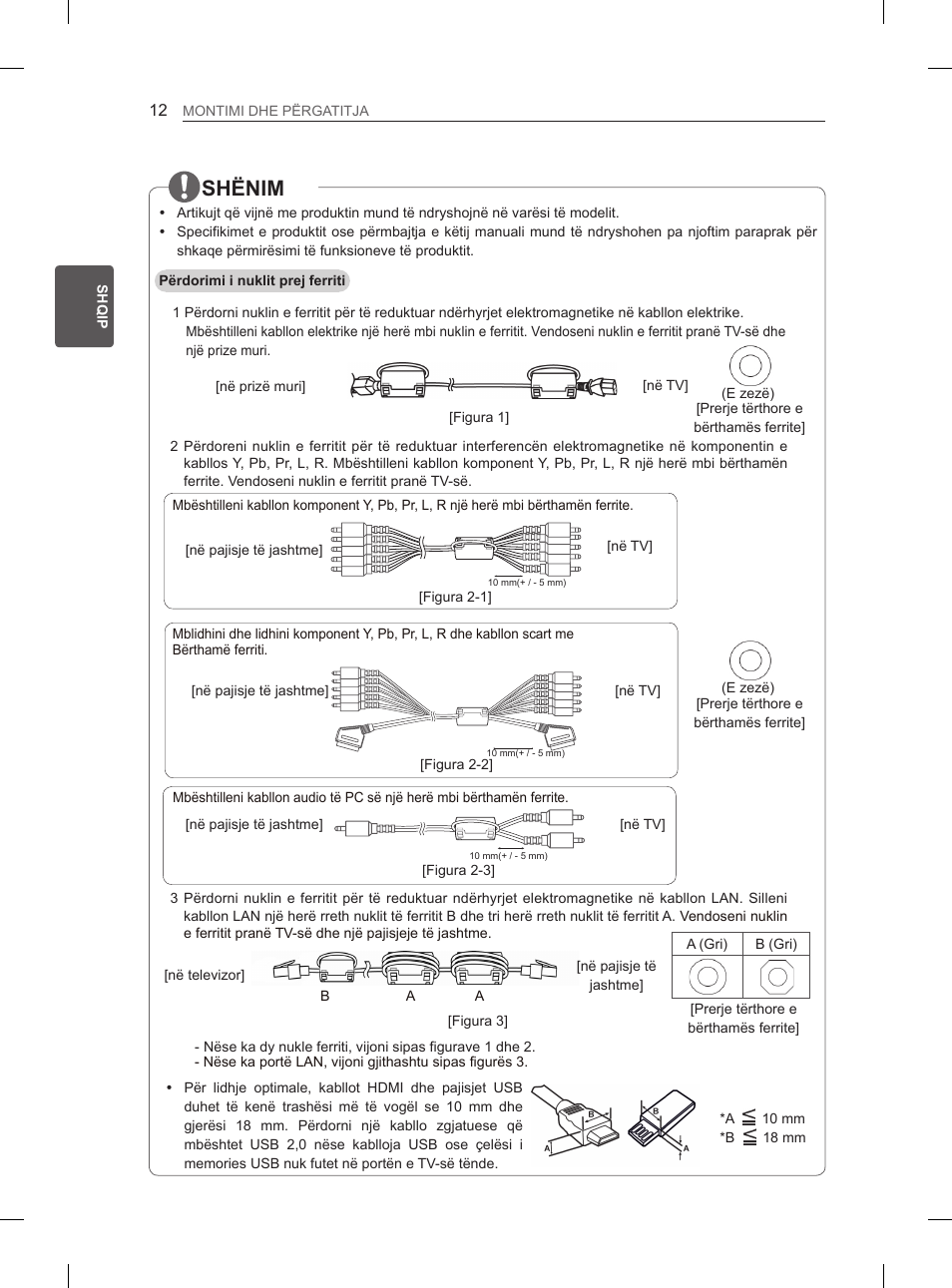 Shënim | LG 50PN6500 User Manual | Page 239 / 371