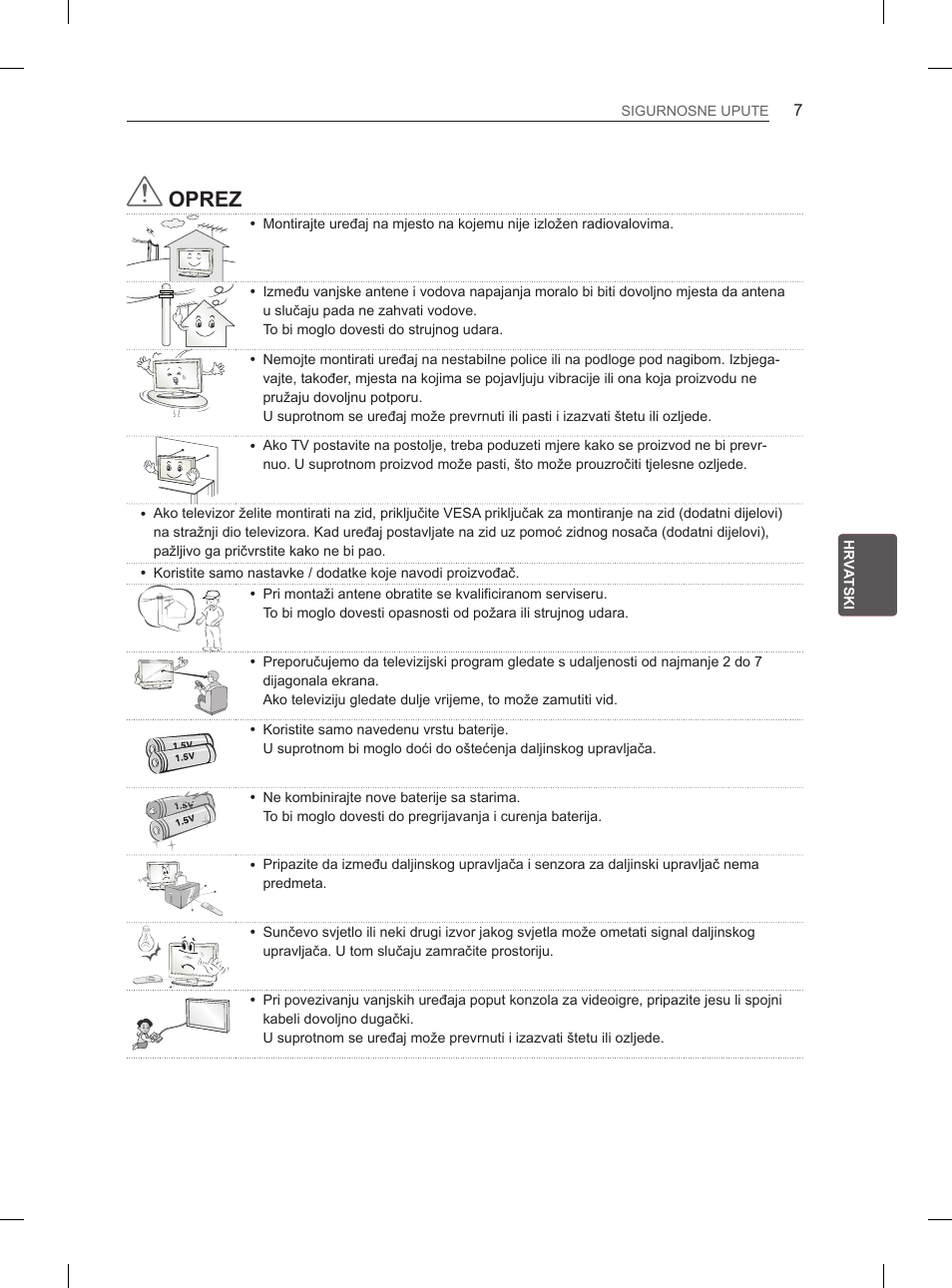 Oprez | LG 50PN6500 User Manual | Page 294 / 371