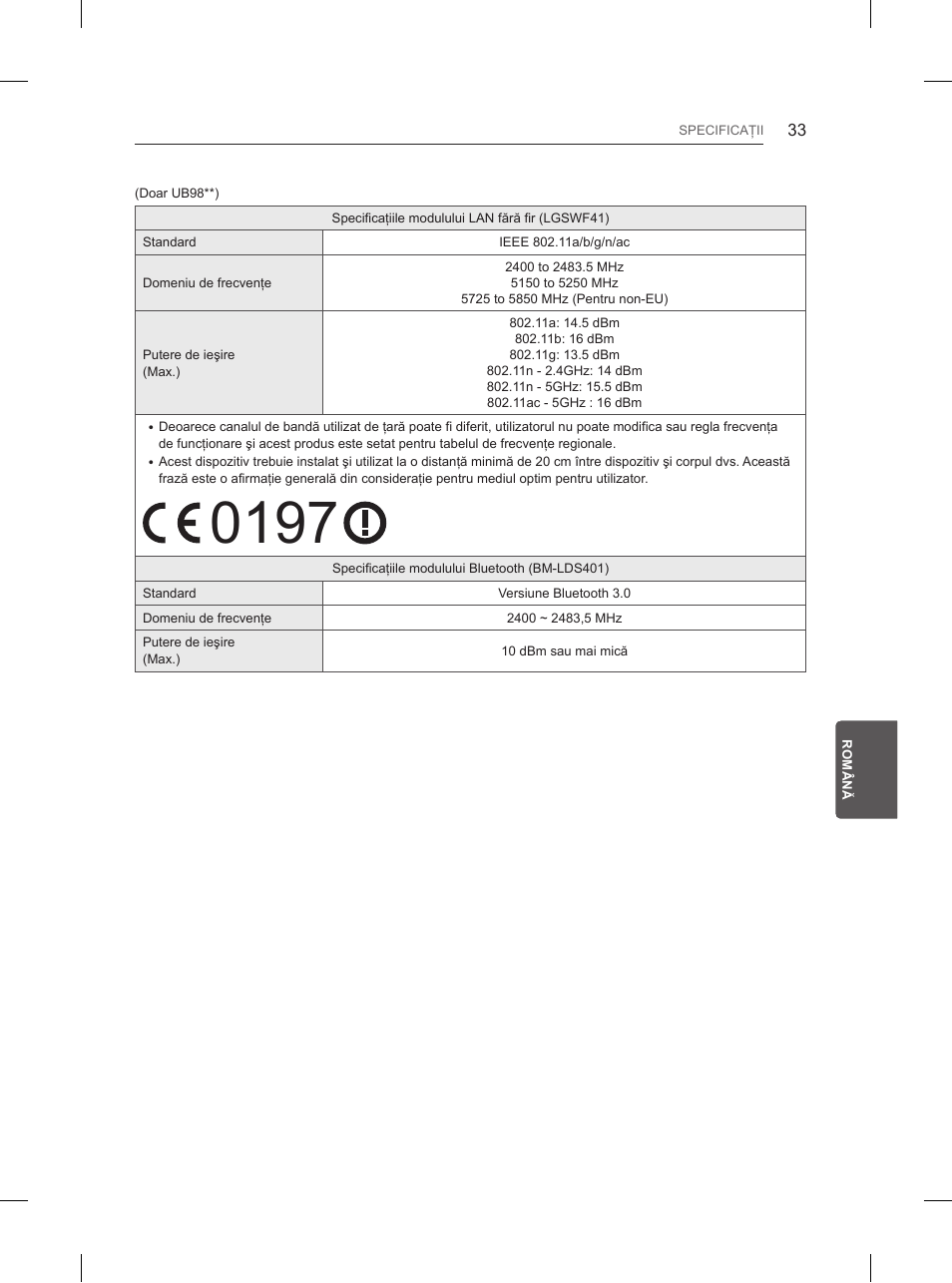 LG 55UB850V User Manual | Page 262 / 607