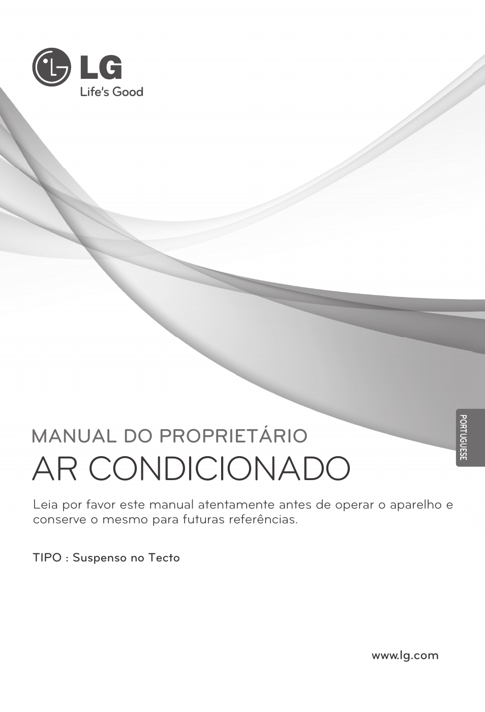 7)mfl67605112(포르투칼), Ar condicionado, Manual do proprietário | LG ARNU18GVJA2 User Manual | Page 73 / 205