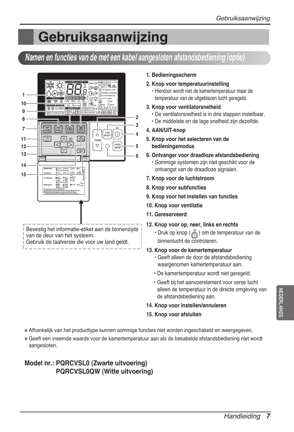 Gebruiksaanwijzing | LG ARNU18GVJA2 User Manual | Page 91 / 205