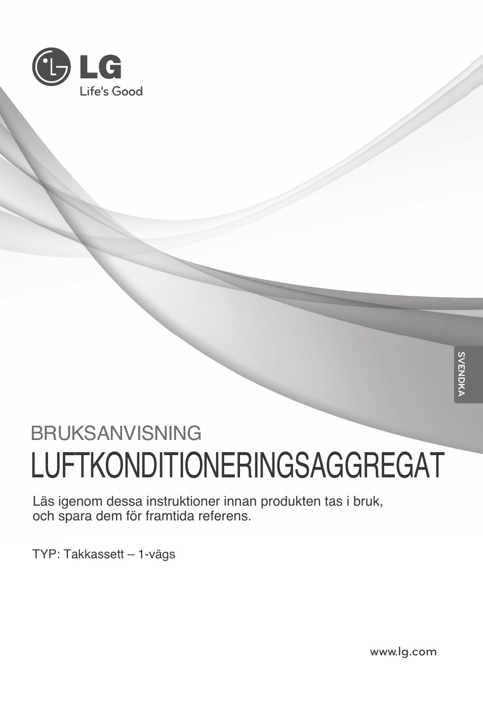 Luftkonditioneringsaggregat, Bruksanvisning | LG ARNU07GTJC2 User Manual | Page 181 / 205