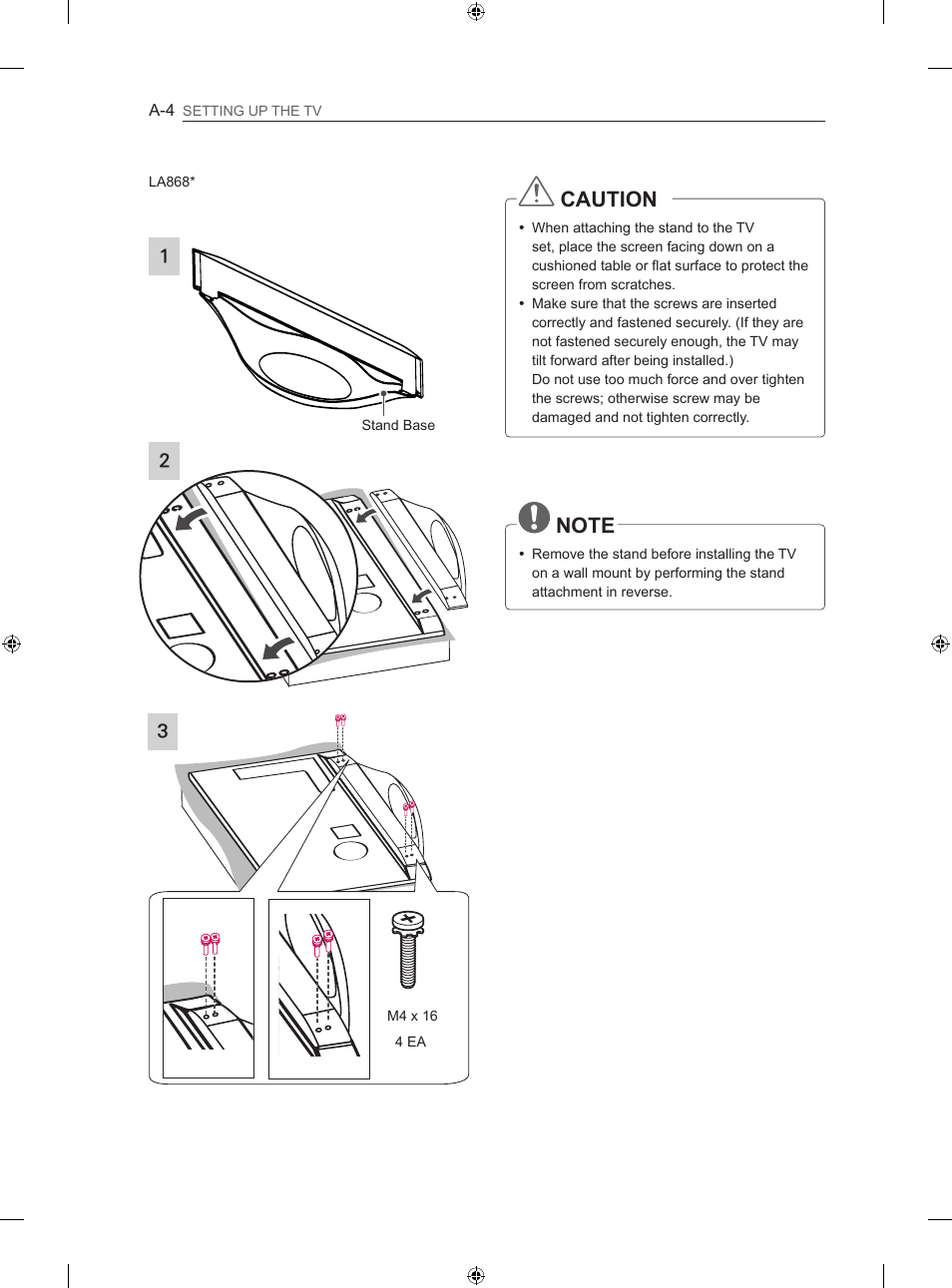 Caution | LG 60LA860V User Manual | Page 7 / 519