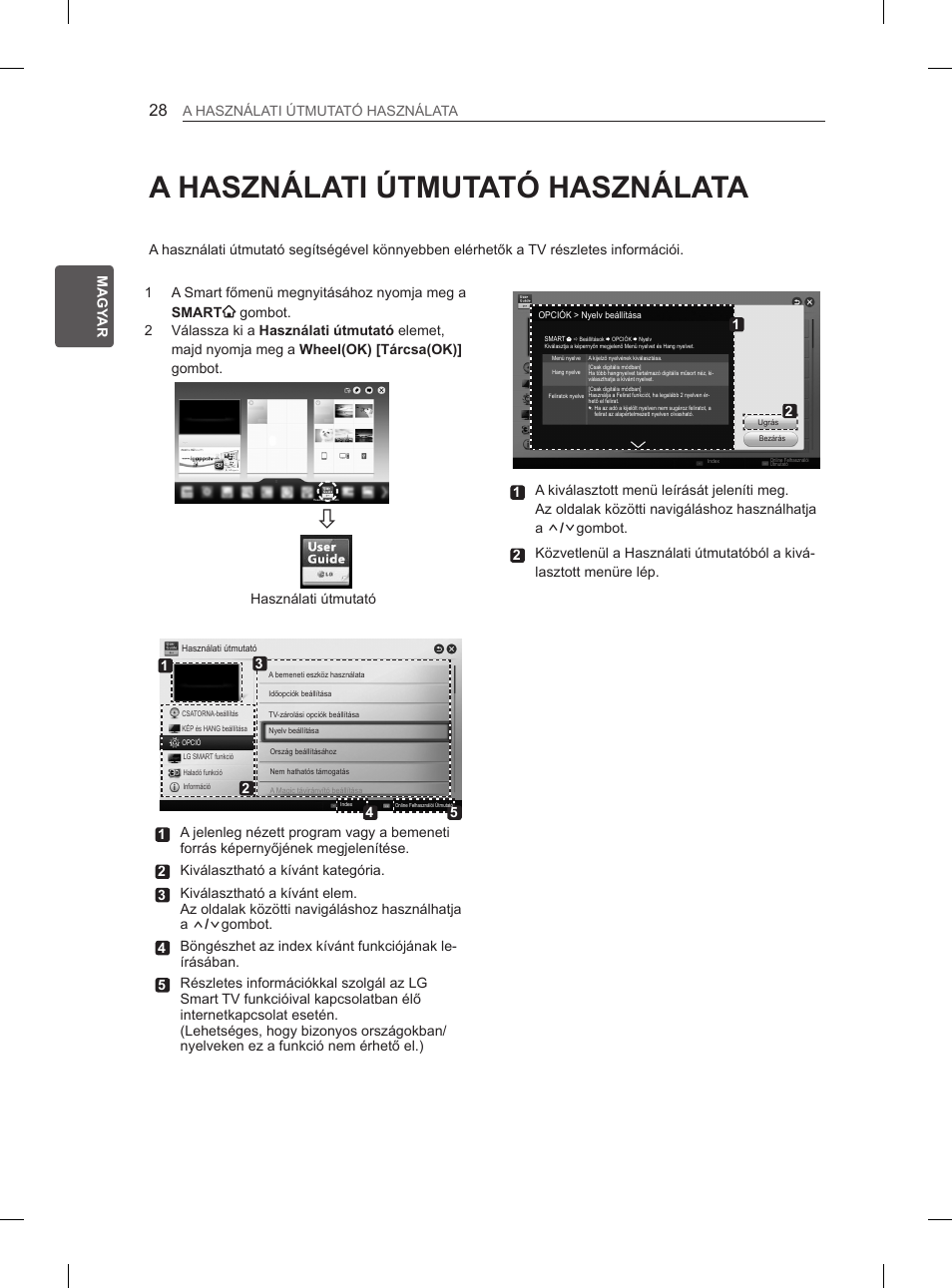 A használati útmutató használata | LG 65LA965V User Manual | Page 127 / 559