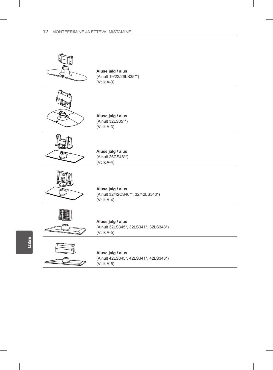 LG 42CS460 User Manual | Page 174 / 396