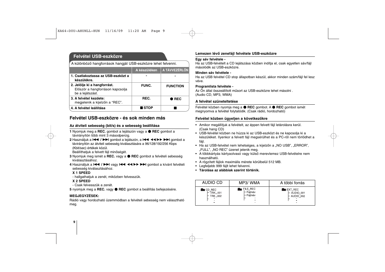 LG XA64 User Manual | Page 20 / 104