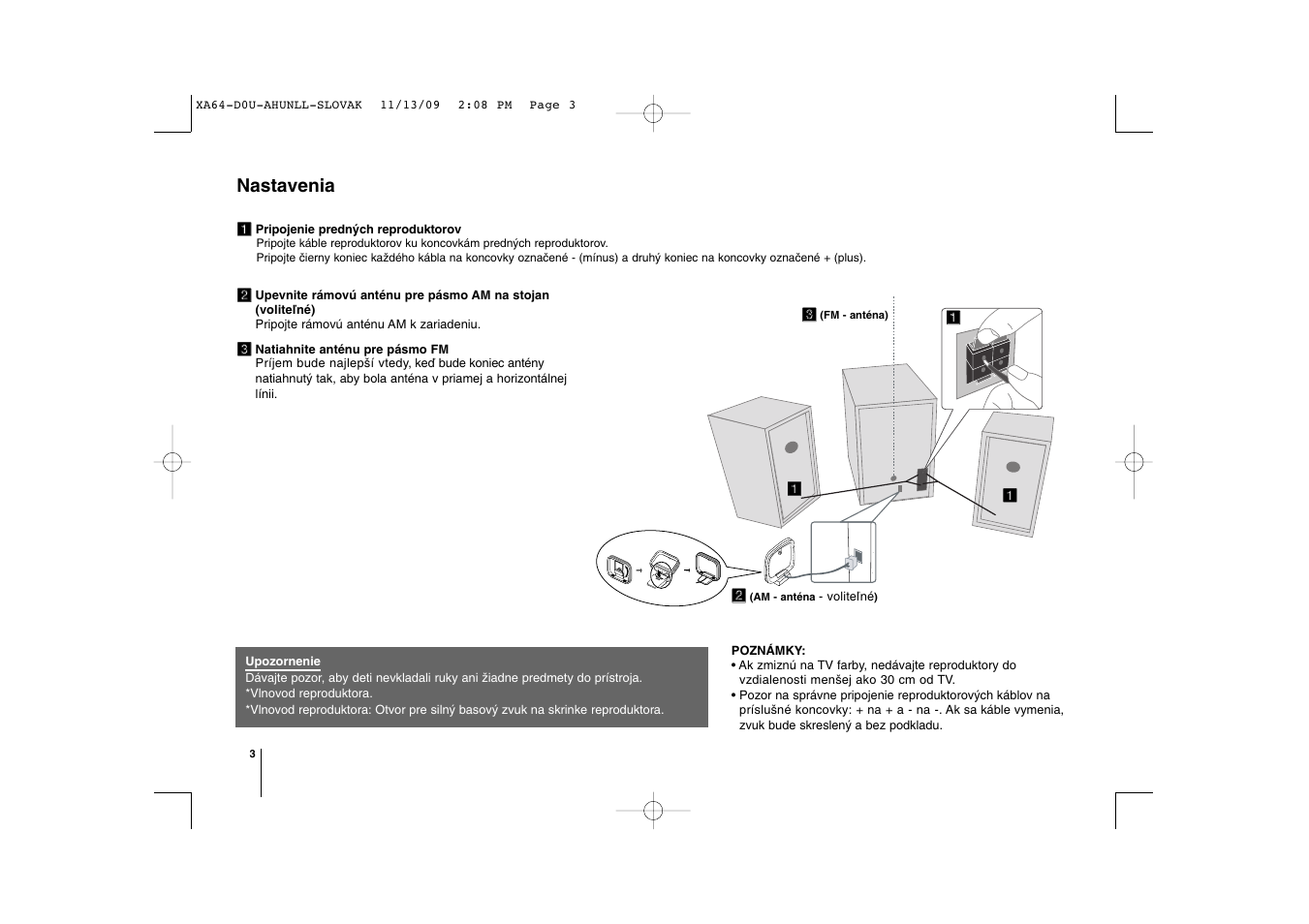 Nastavenia | LG XA64 User Manual | Page 54 / 104