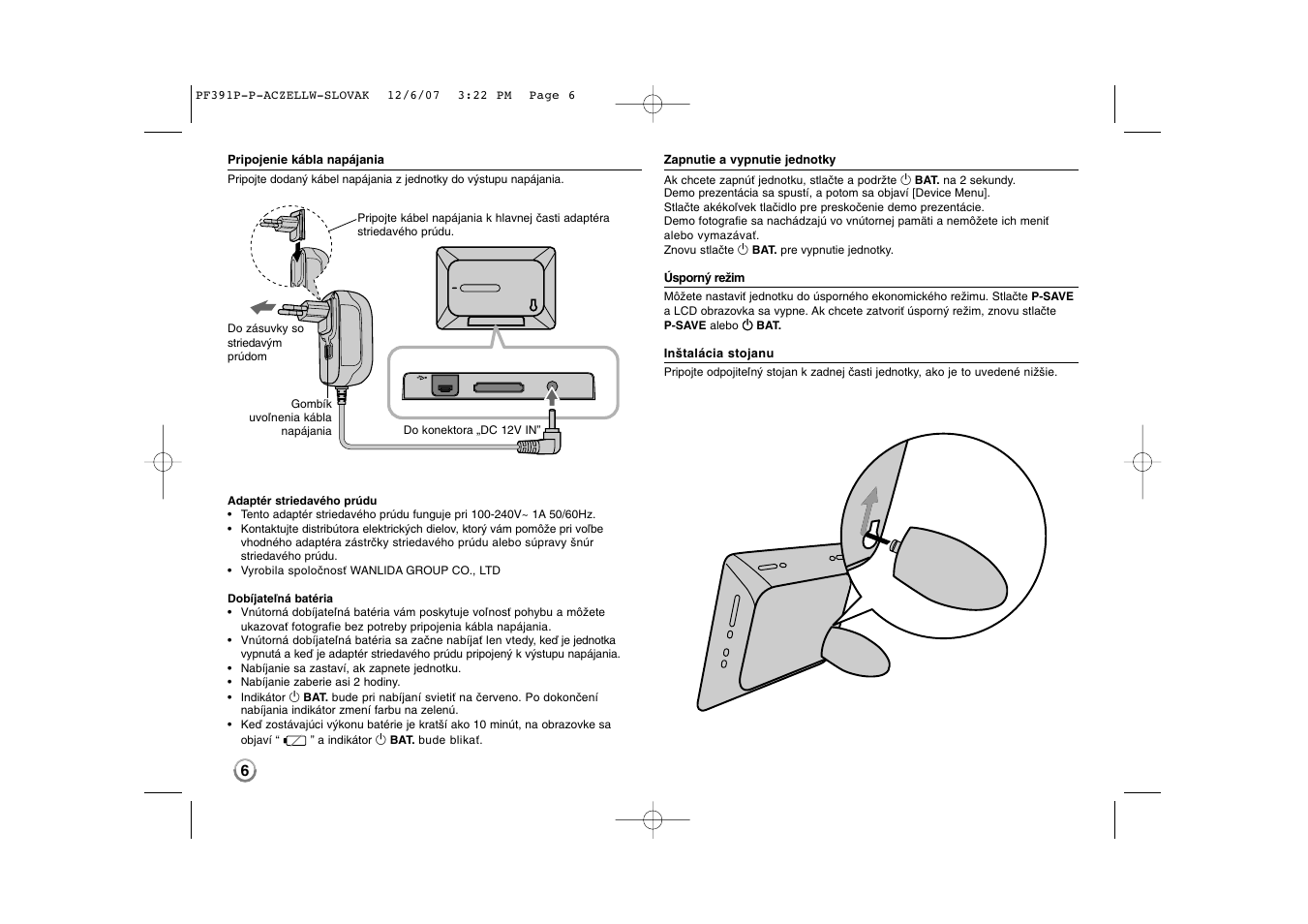 LG PF391 User Manual | Page 38 / 80