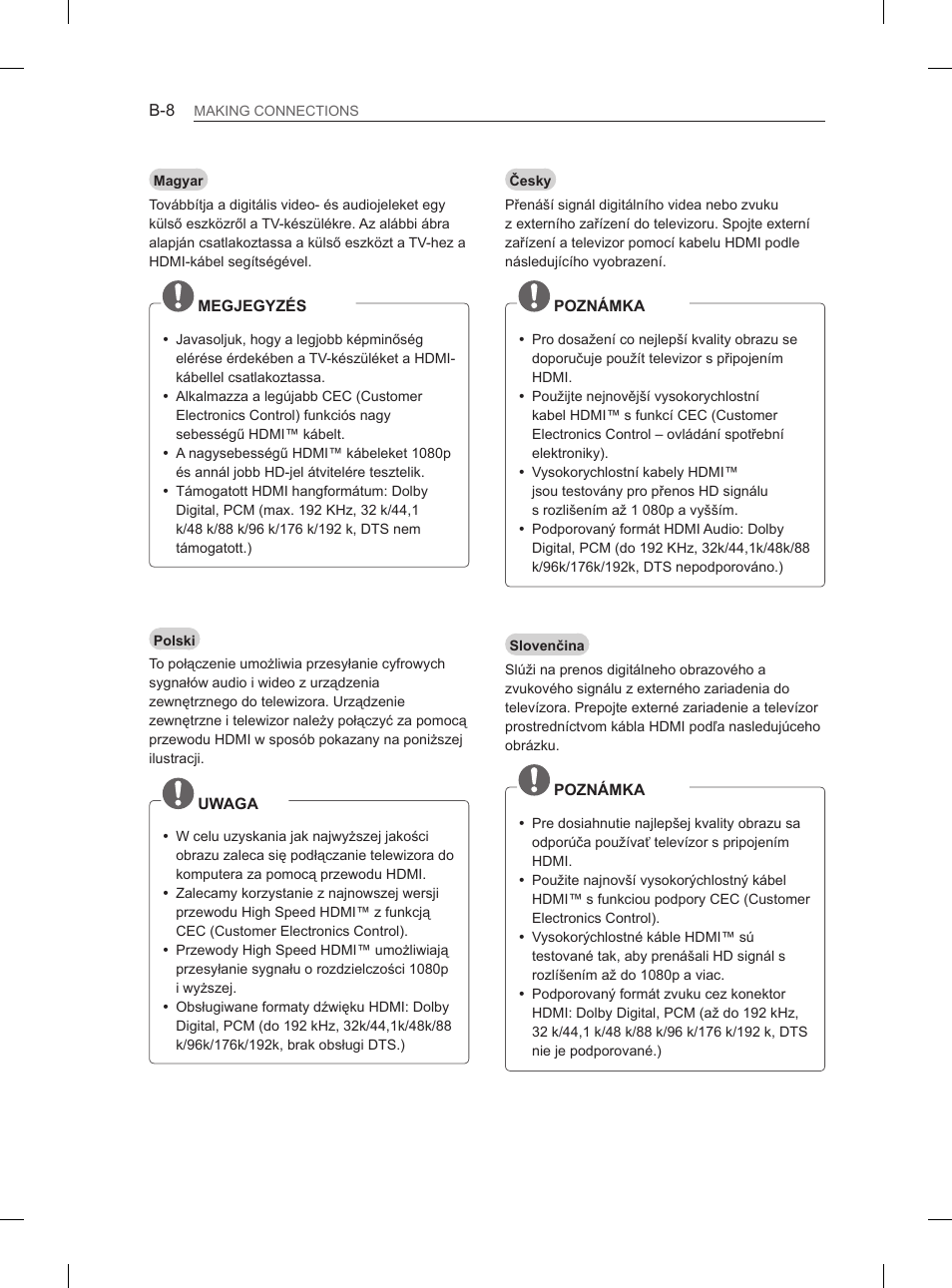 LG 26LN450B User Manual | Page 335 / 375