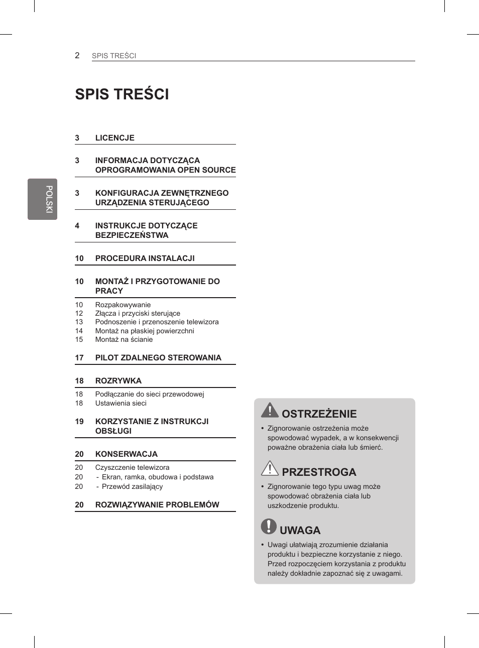 LG 26LN450B User Manual | Page 49 / 375