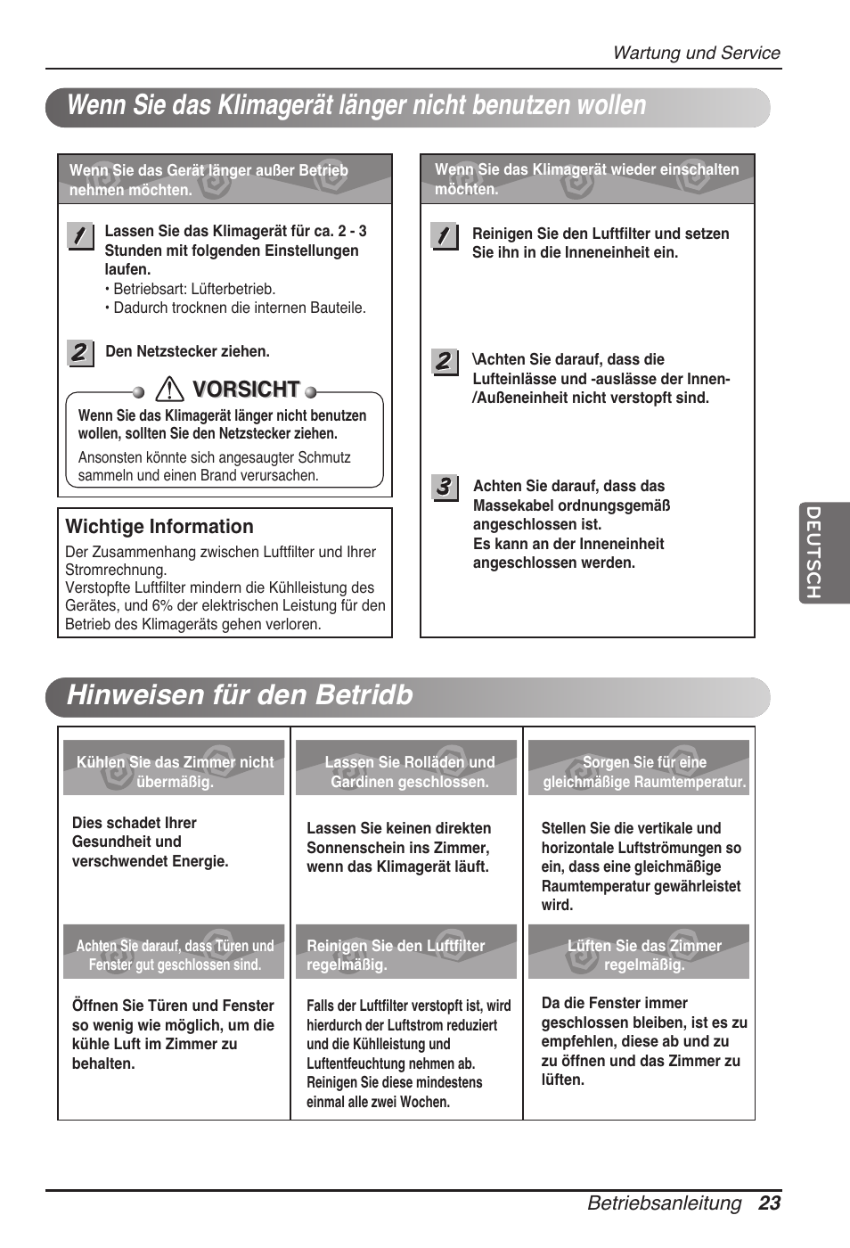 Vorsicht | LG UB60 User Manual | Page 119 / 457