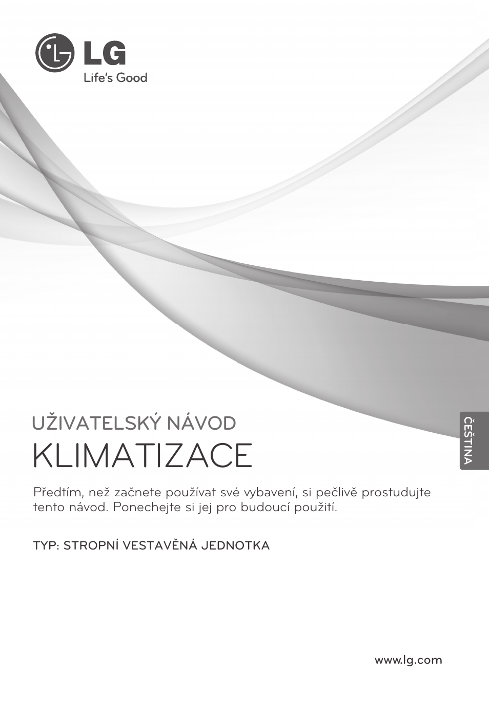 Čeština, Klimatizace, Uživatelský návod | LG UB60 User Manual | Page 145 / 457