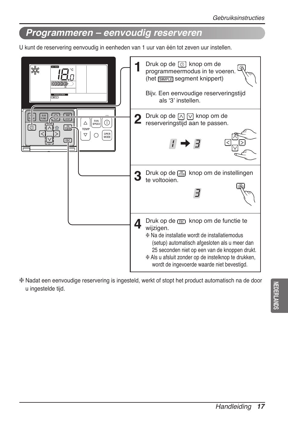 Programmeren – eenvoudig reserveren | LG UB60 User Manual | Page 185 / 457