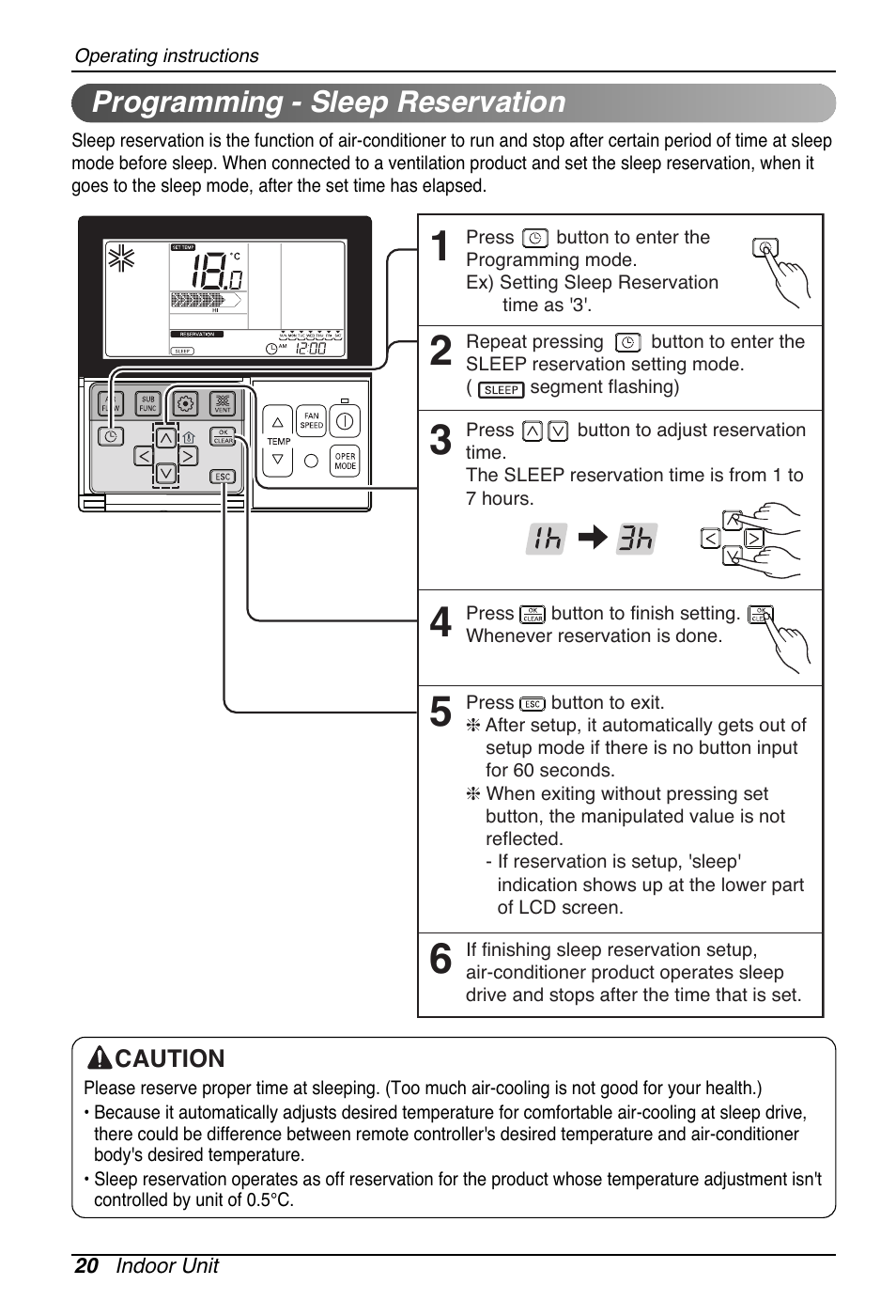 Programming - sleep reservation | LG UB60 User Manual | Page 20 / 457