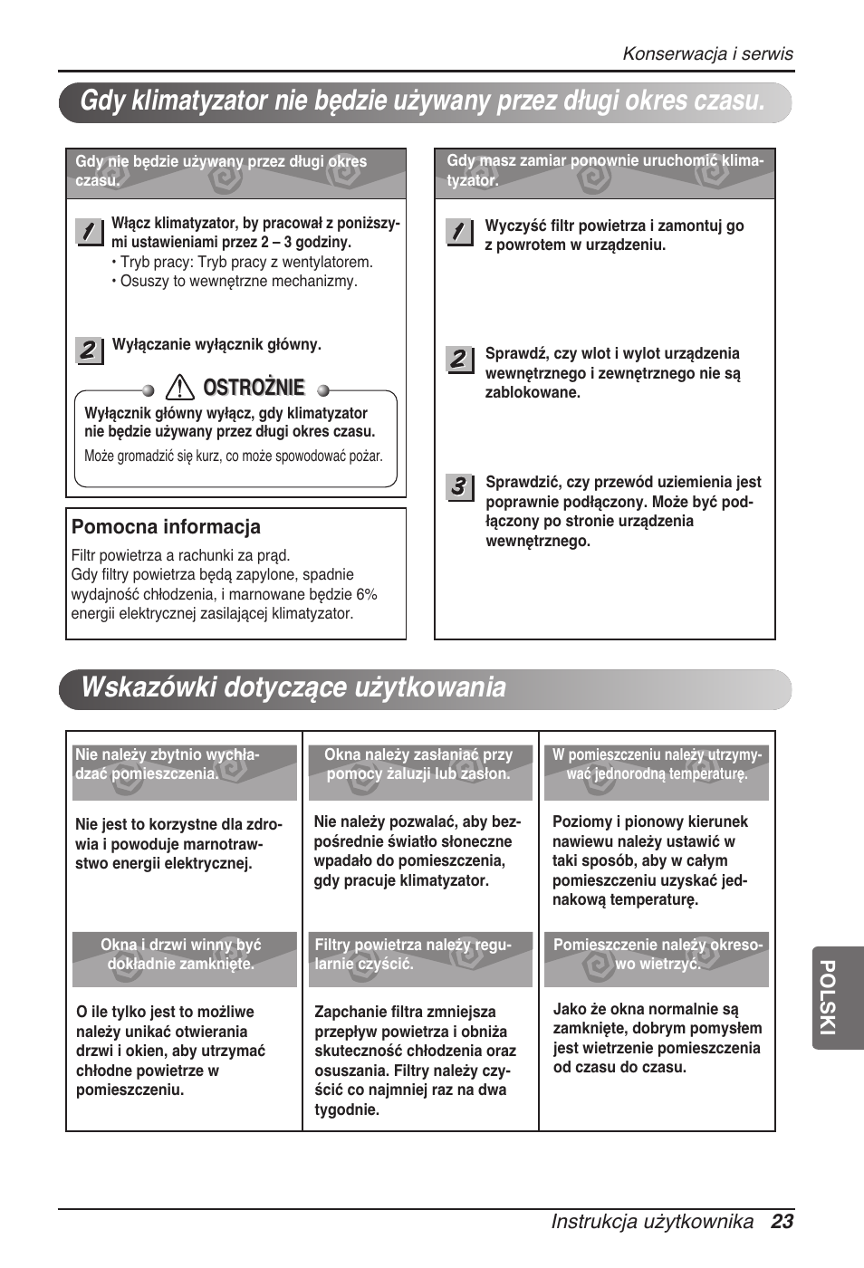 Ostrożnie | LG UB60 User Manual | Page 215 / 457