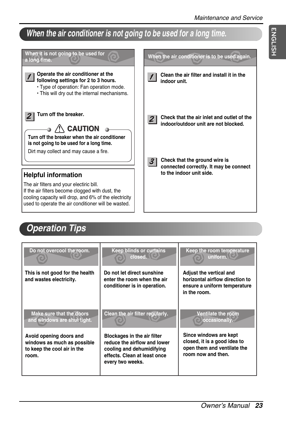 Caution | LG UB60 User Manual | Page 23 / 457