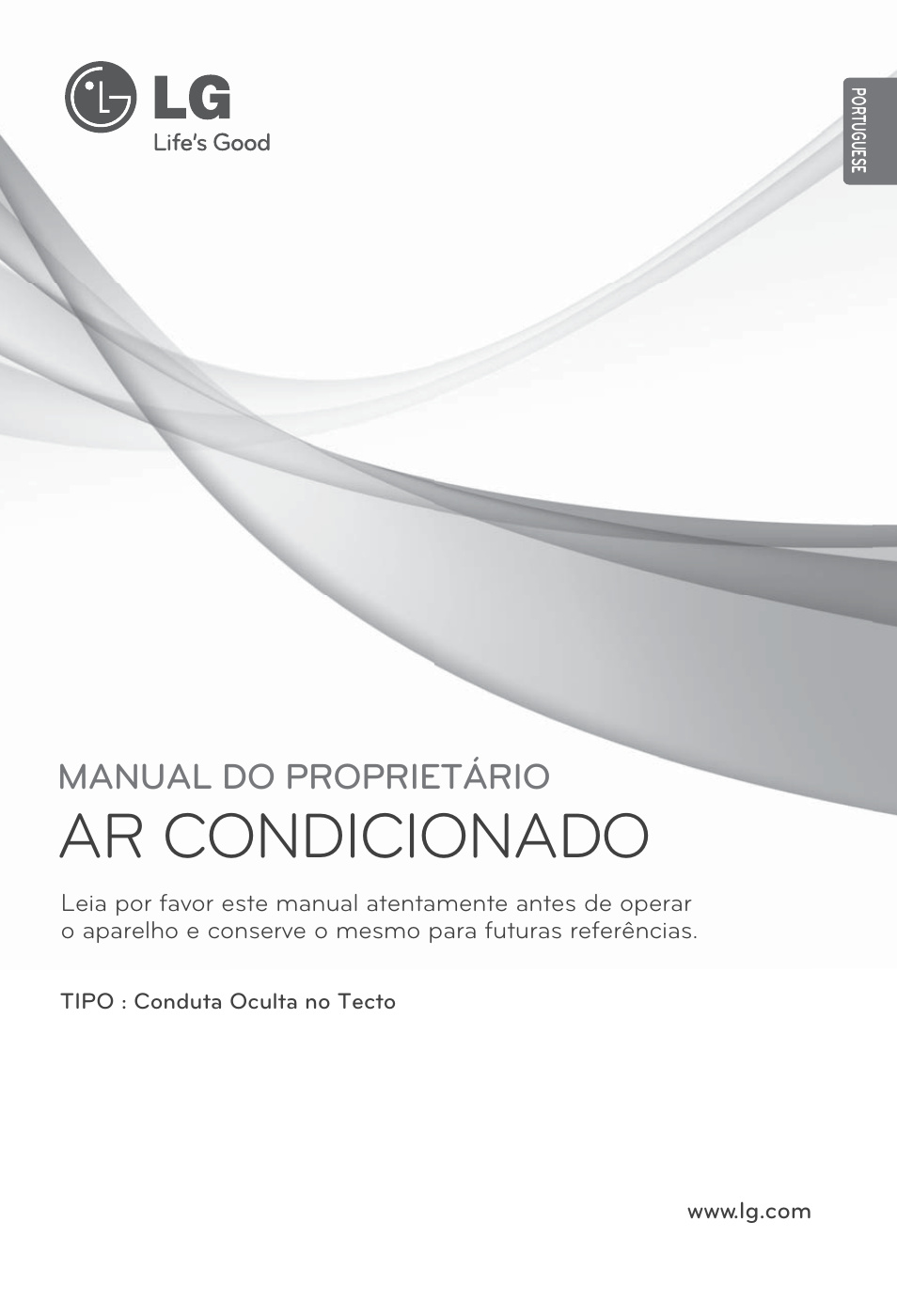 Portuguese, Ar condicionado, Manual do proprietário | LG UB60 User Manual | Page 241 / 457